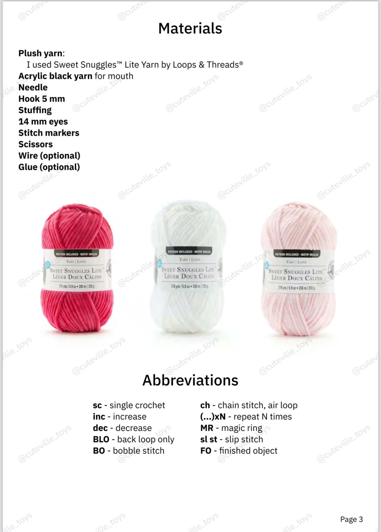 Funny Bug Crochet Pattern