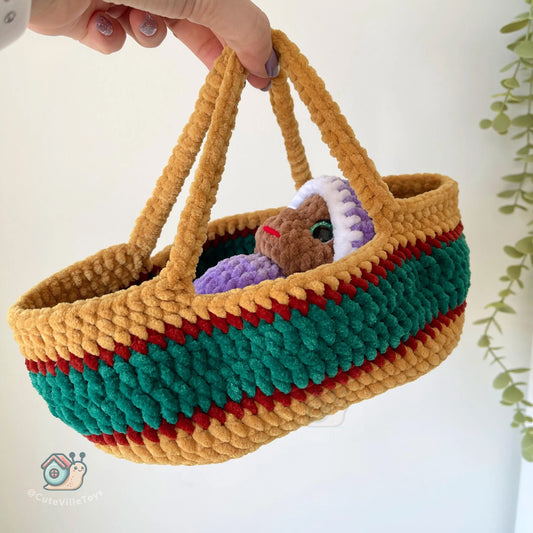 Baby Doll with Carrier Crochet Pattern