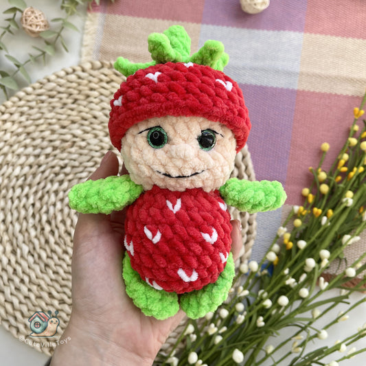 Baby Strawberry Crochet Pattern