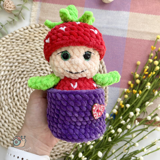 Baby Strawberry Crochet Pattern