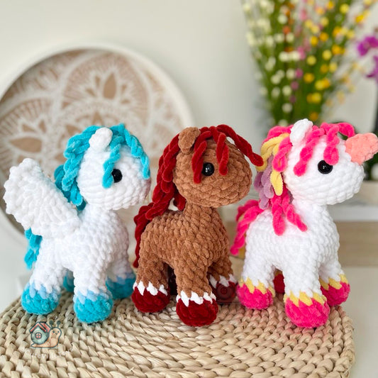 Little Ponies Crochet Pattern