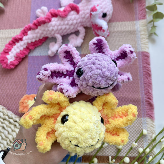 Axolotl Crochet Pattern