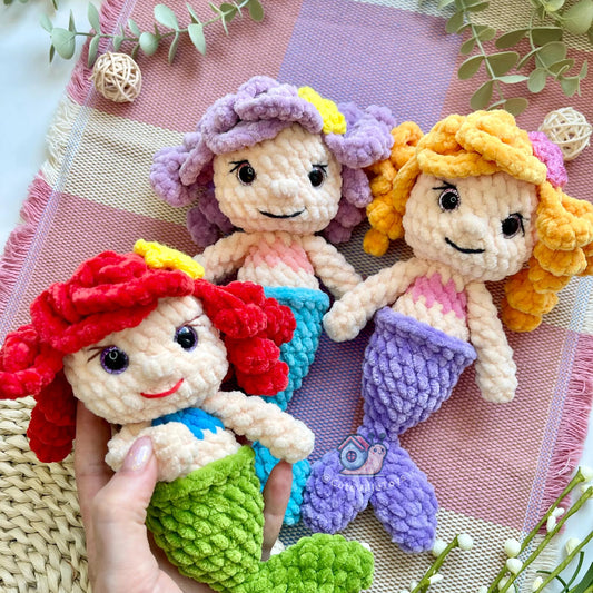 Little Mermaid Crochet Pattern