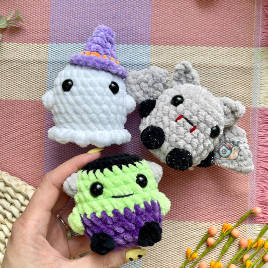 Tiny Halloween Friends Crochet Pattern