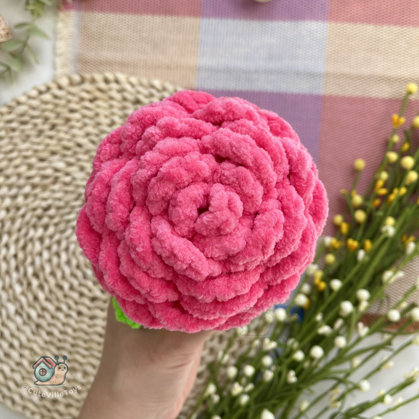 Baby Rose Crochet Pattern