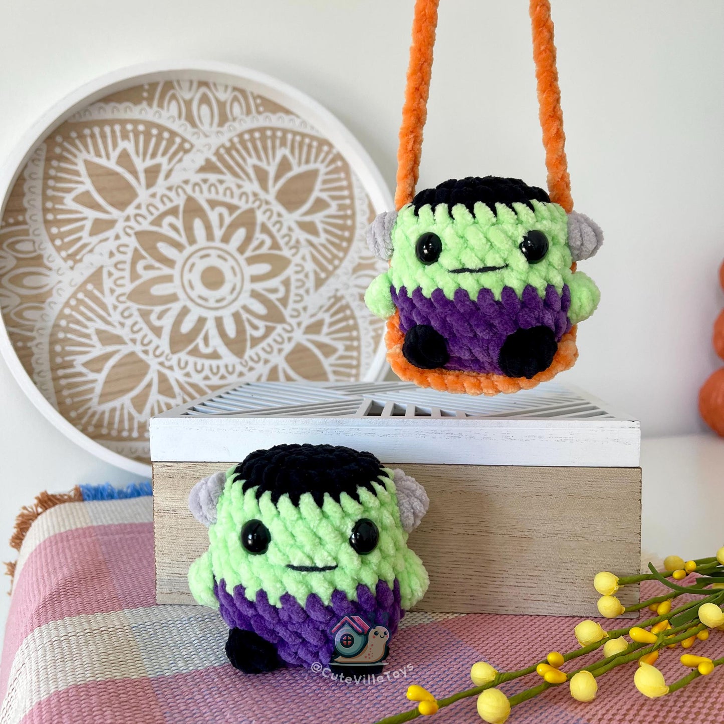 Tiny Halloween Friends Crochet Pattern