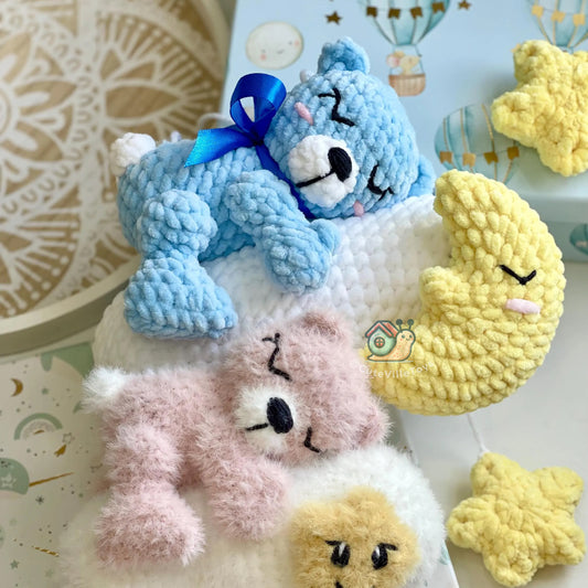 Sleepy Bear Crochet Pattern
