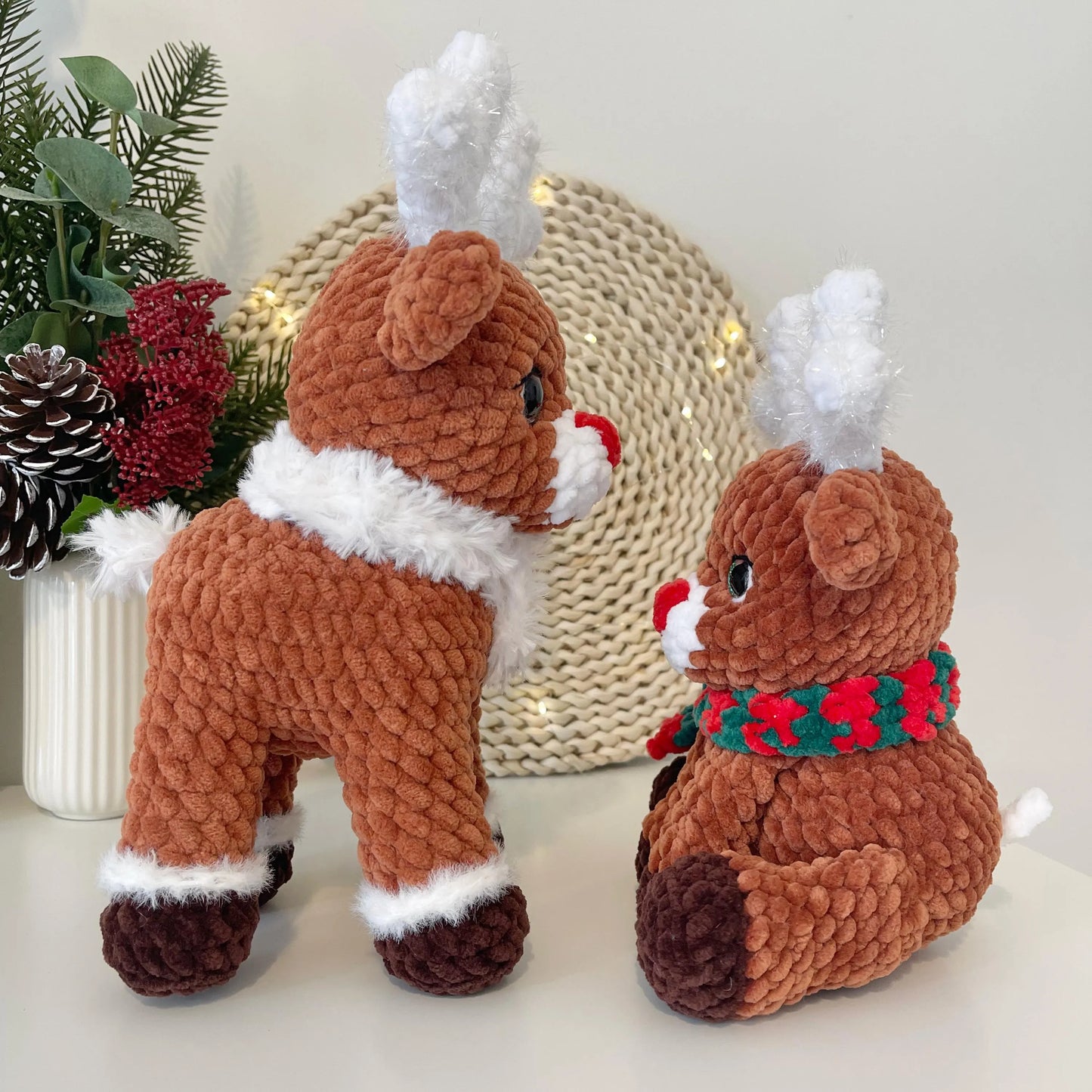 Reindeers 2-in-1 Crochet Pattern