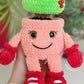 Christmas Tree in Smiling Pot No Sew Crochet Pattern