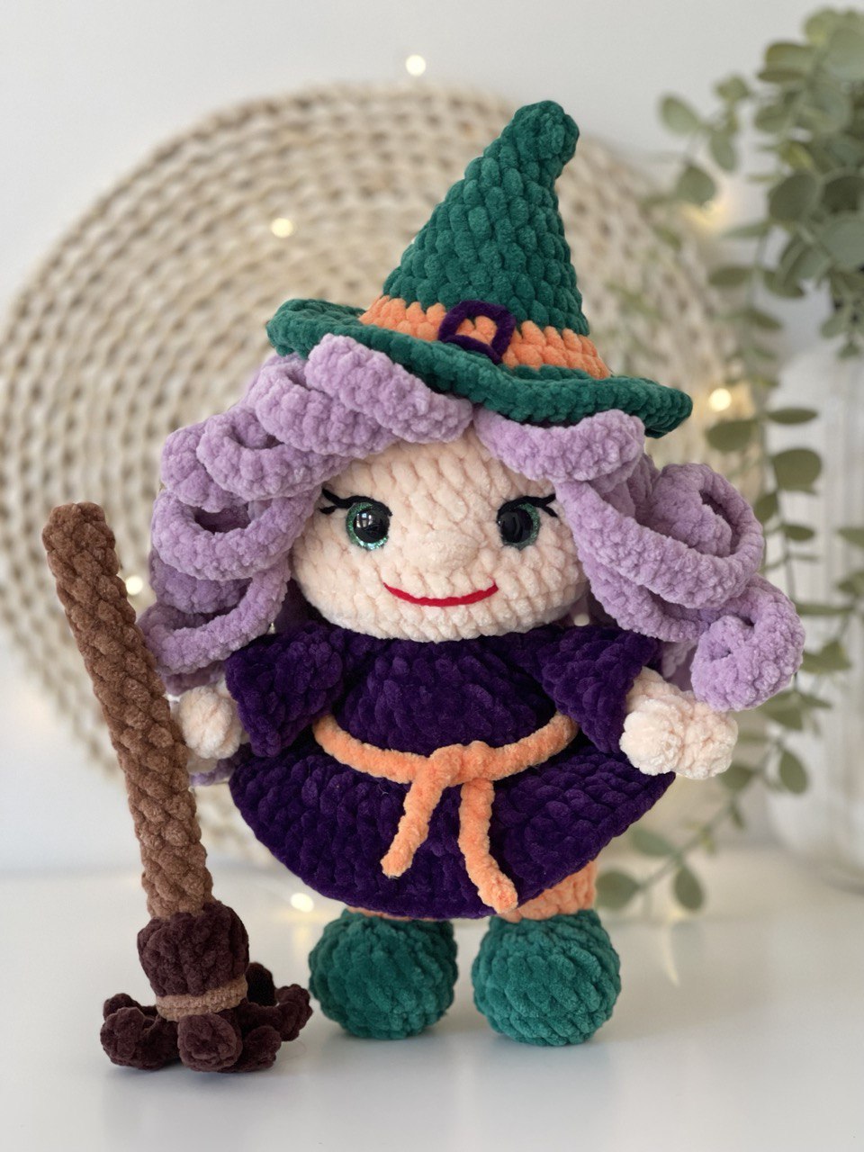 Cute Witch Crochet Pattern