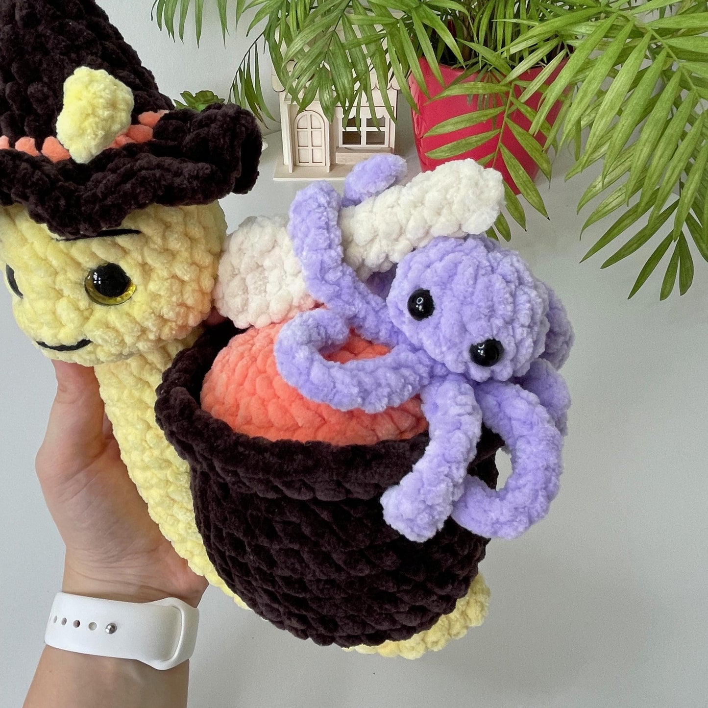 Halloween Snails 3-in-1 Crochet Pattern Bundle