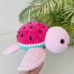 Watermelon Turtle Crochet Pattern