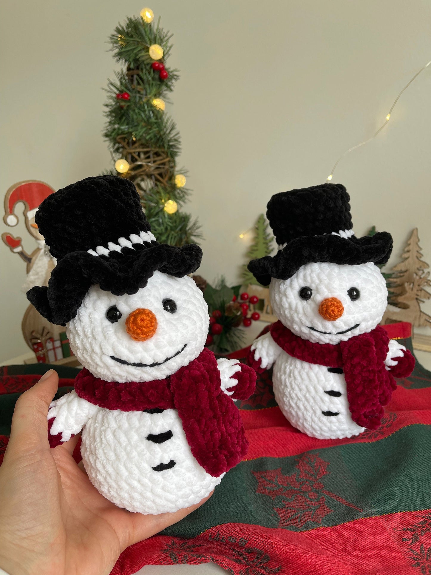 Snowman Crochet Pattern