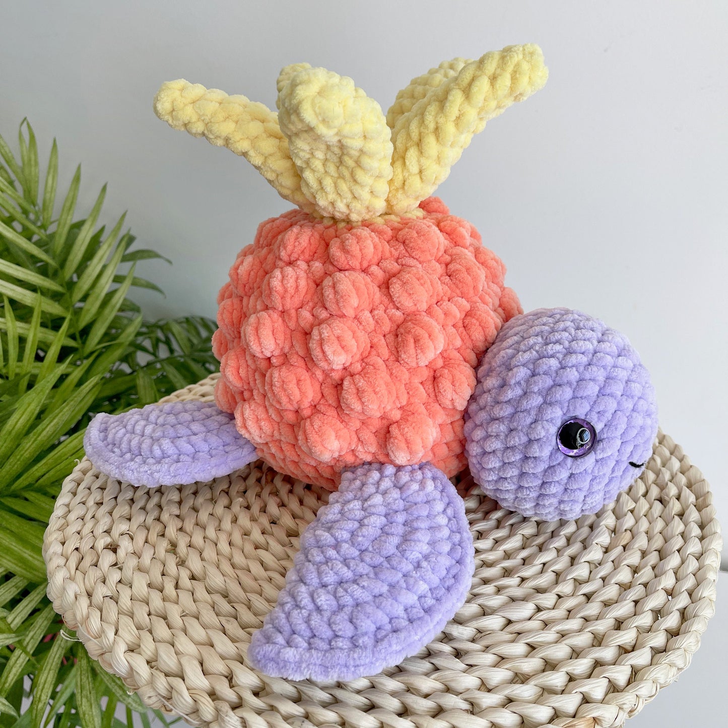 Pineapple Turtle Crochet Pattern