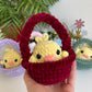 Cutie in a Basket 2-in-1 Crochet Pattern