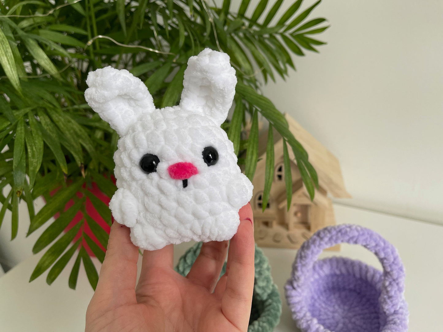 Cutie in a Basket 2-in-1 Crochet Pattern