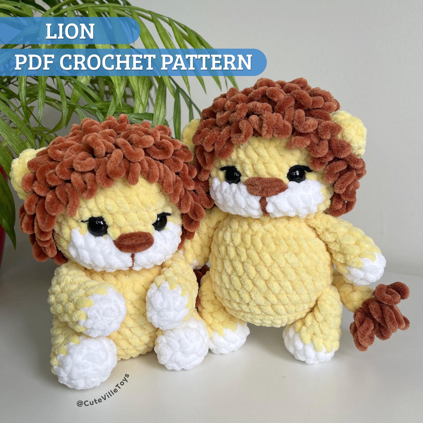 African Animals 4-in-1 Crochet Pattern Bundle