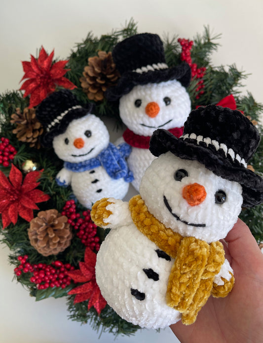 Snowman Crochet Pattern