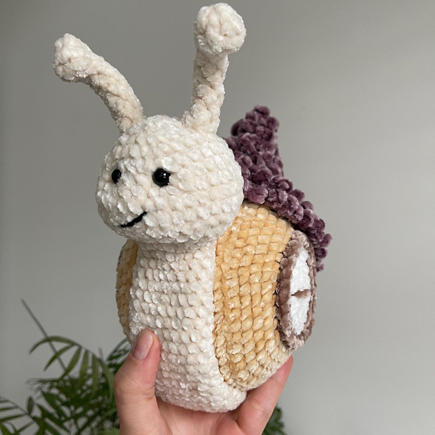 Snail With a House Crochet Pattern