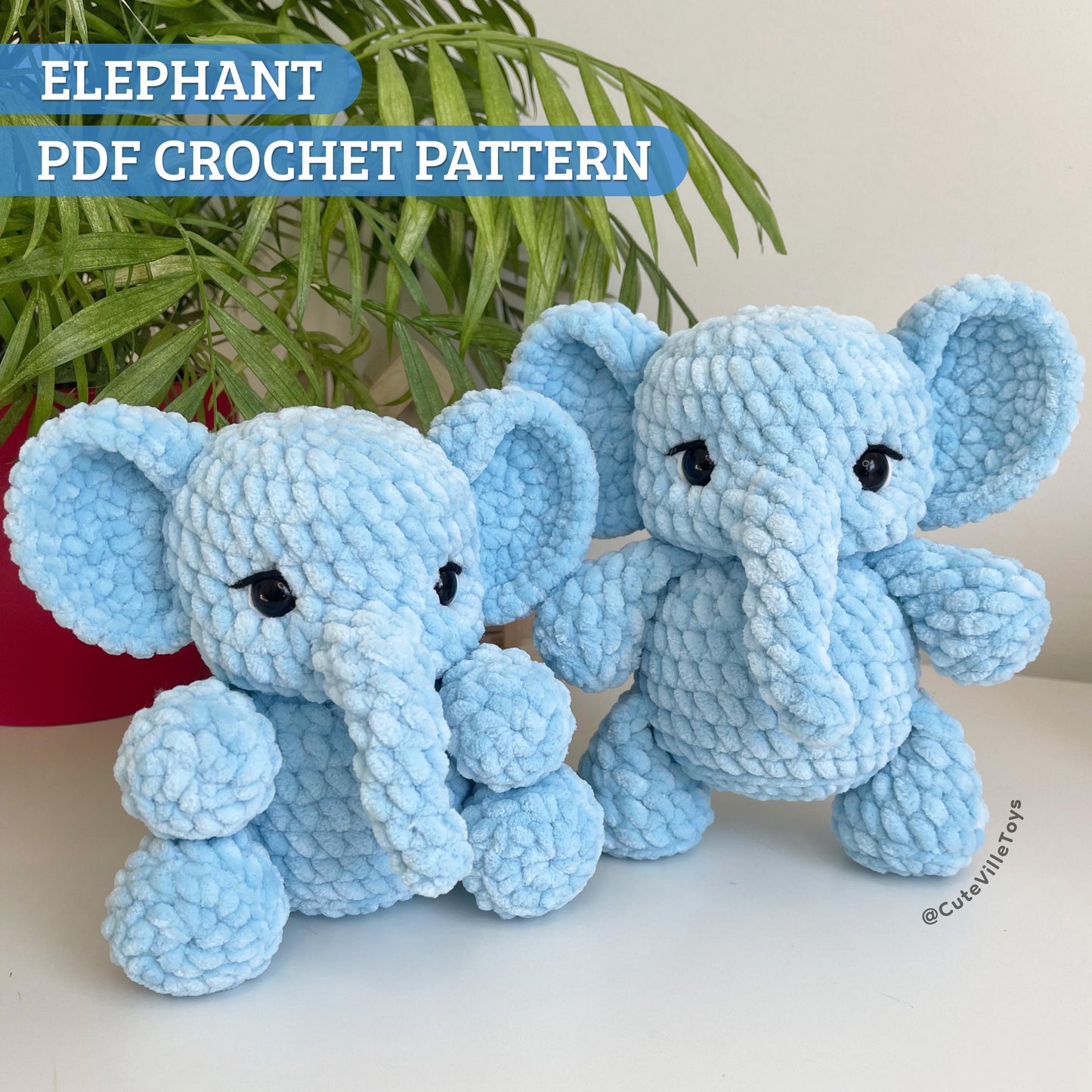 African Animals 4-in-1 Crochet Pattern Bundle