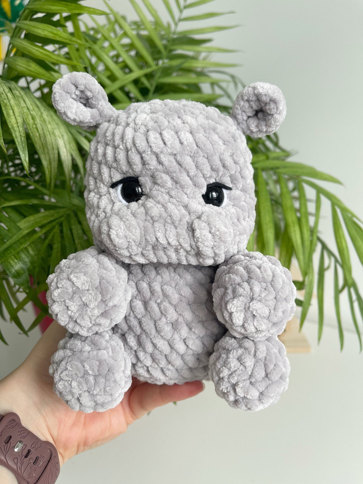 Hippo Crochet Pattern