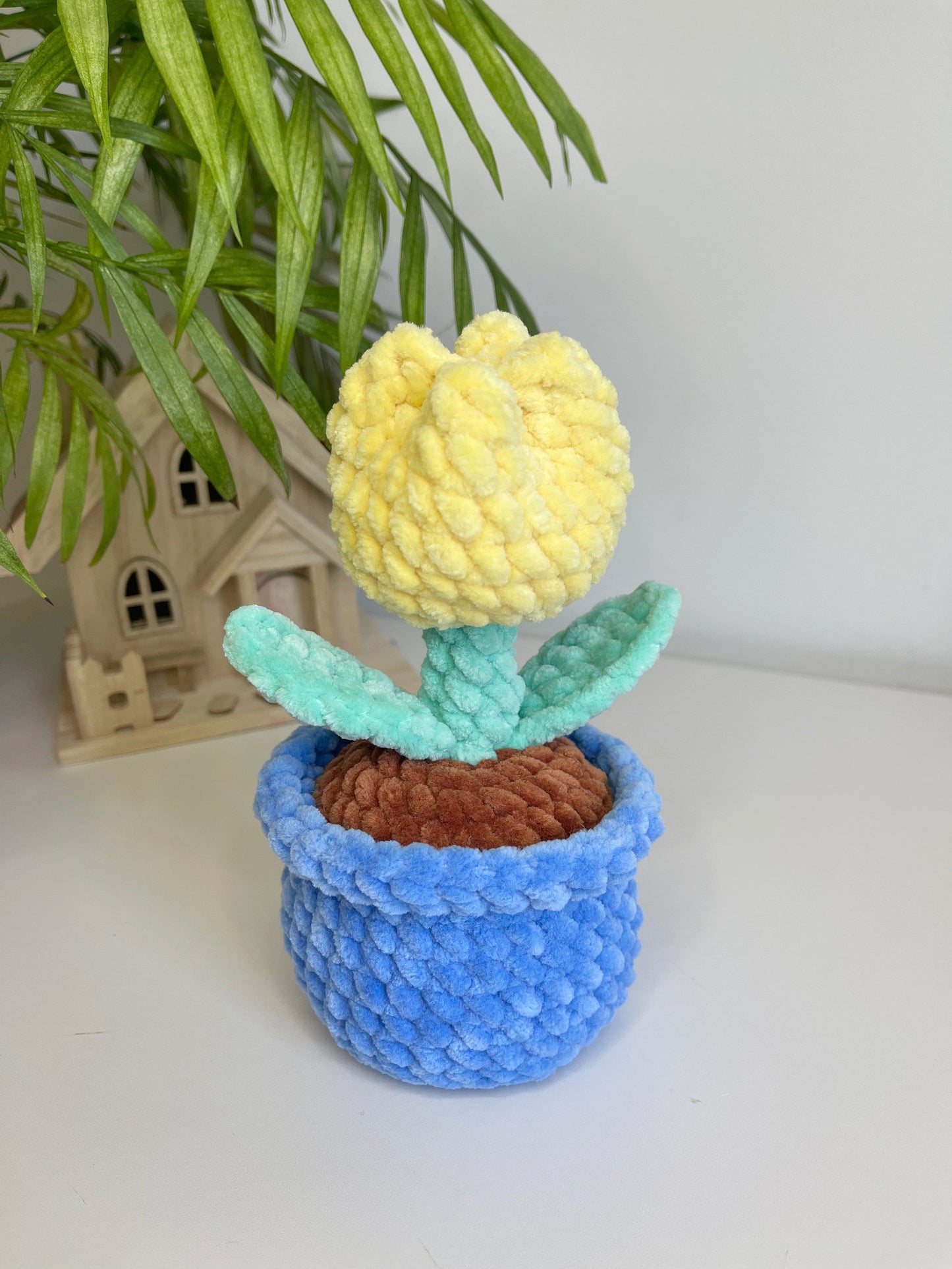 Tulip in a Pot Crochet Pattern