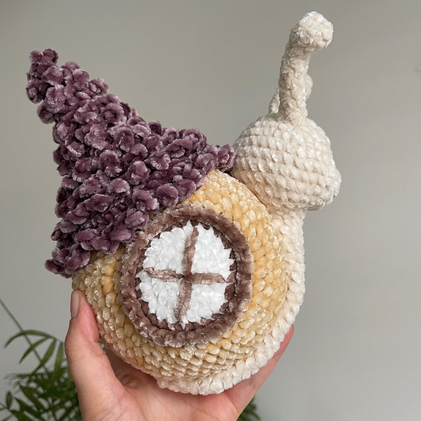 Snail With a House Crochet Pattern