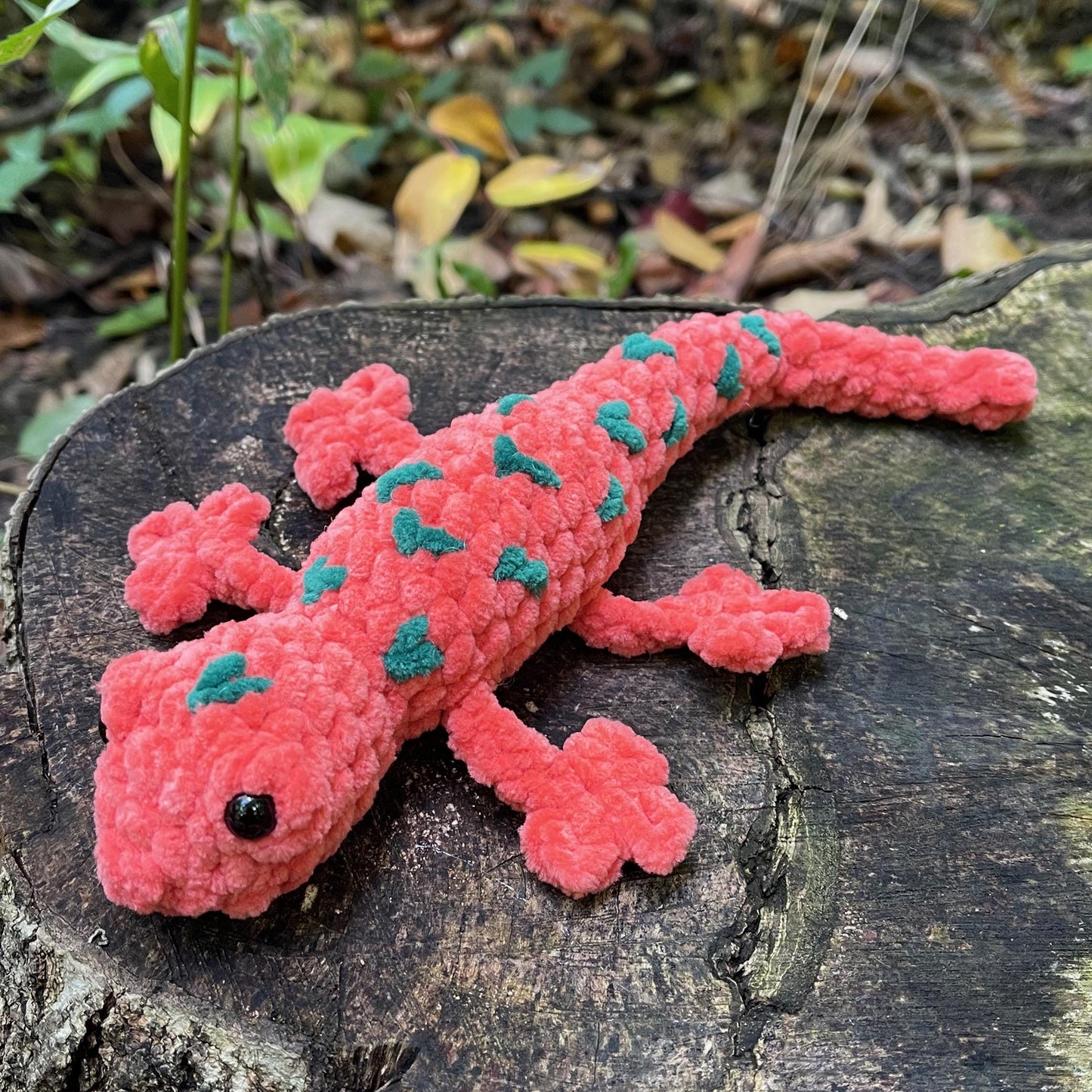 Lizard No Sew Crochet Pattern