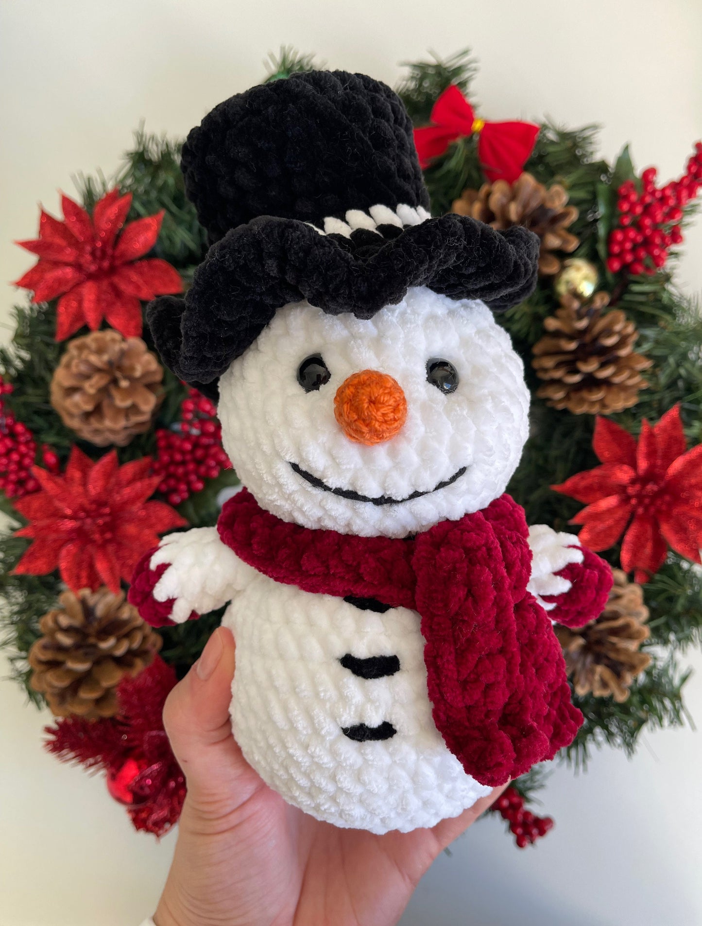 Snowman Crochet Pattern