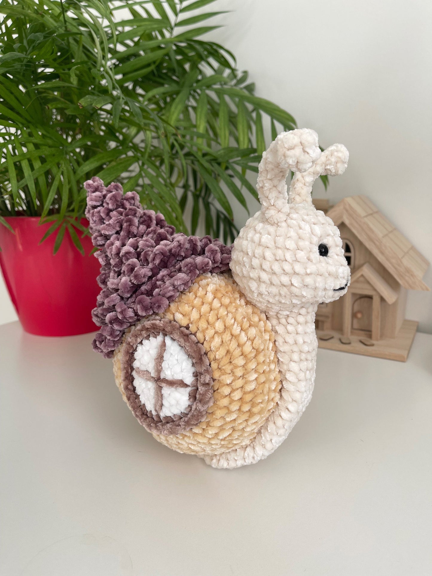 Snail With a House Crochet Pattern