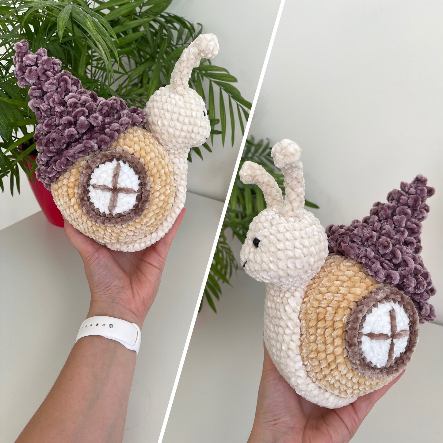 Snail With a House Crochet Pattern