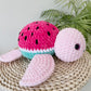 Watermelon Turtle Crochet Pattern