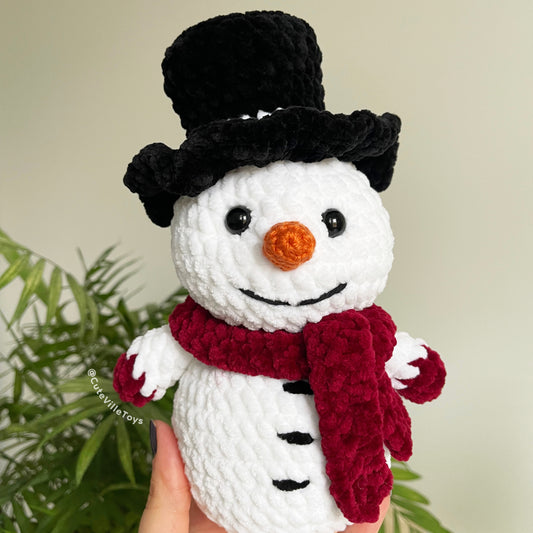 Snowman Crochet Pattern