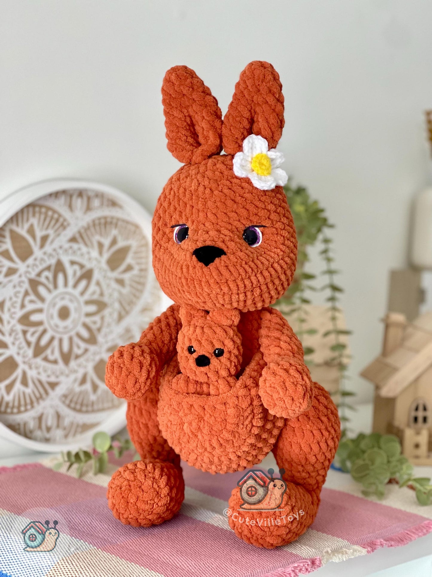 Kangaroo Crochet Pattern