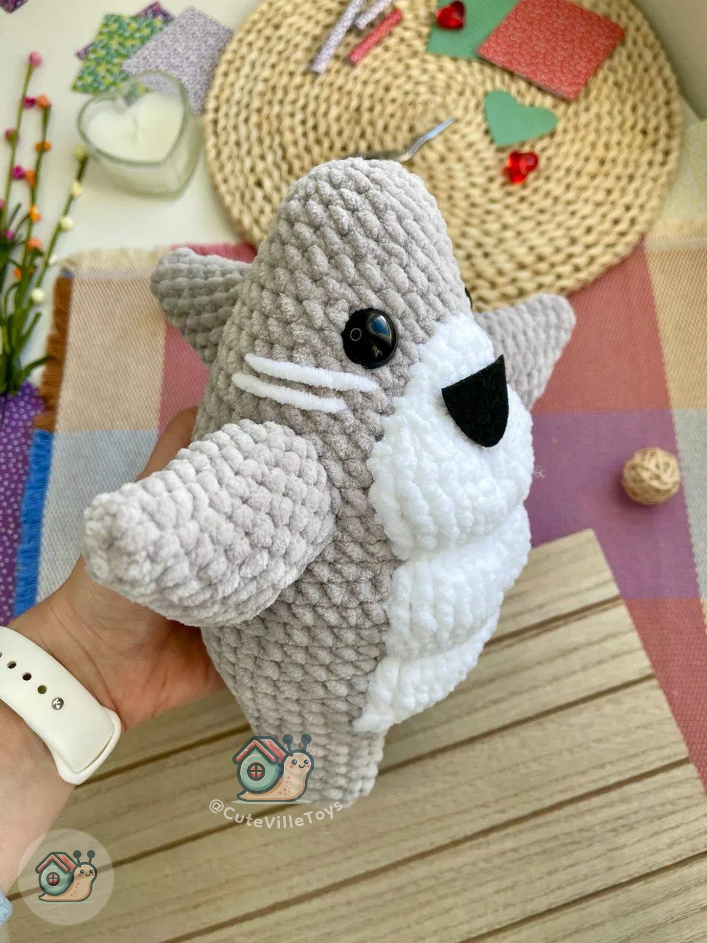 Strong Shark Crochet Pattern