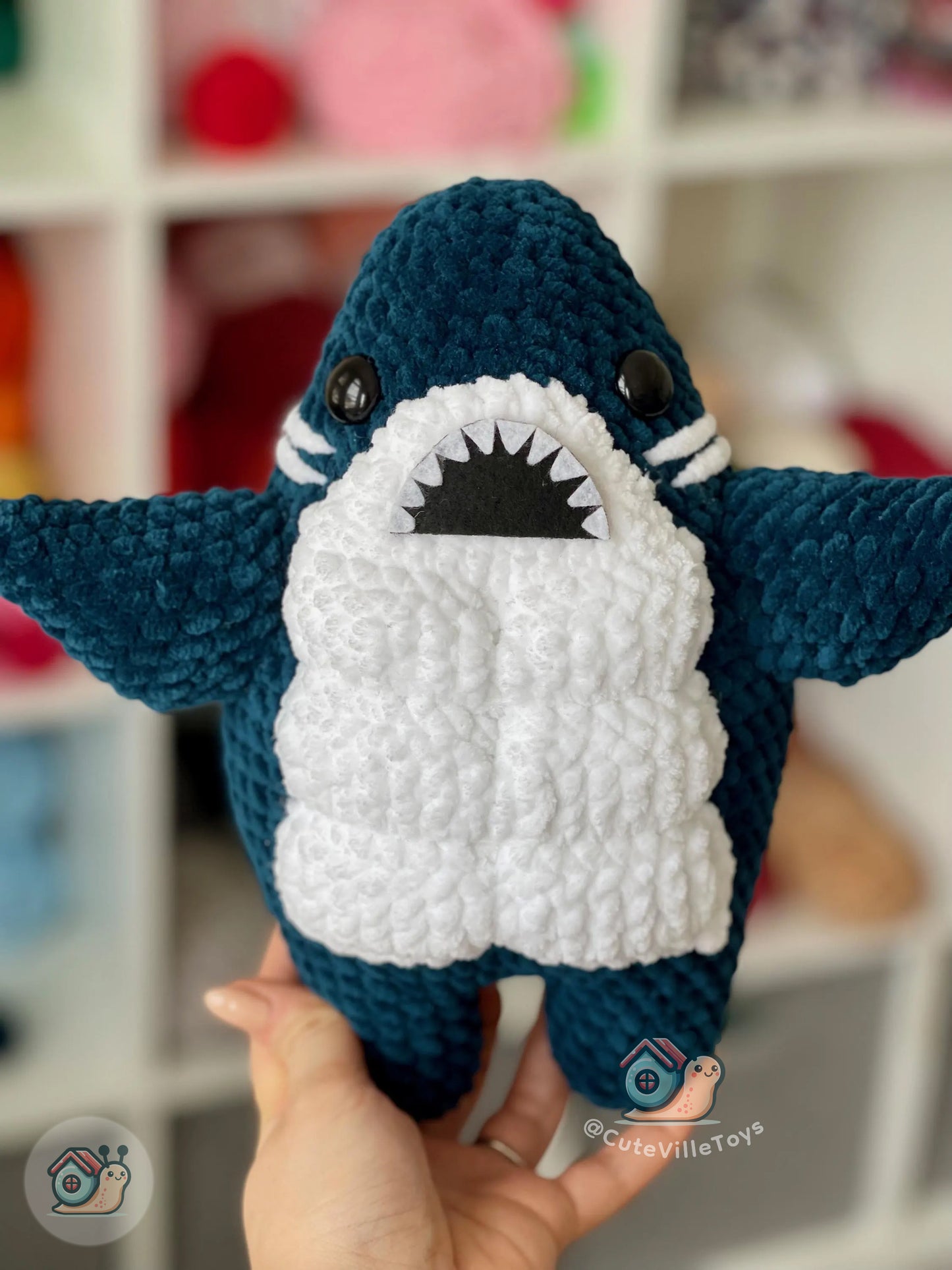 Strong Shark Crochet Pattern