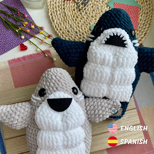 Strong Shark Crochet Pattern