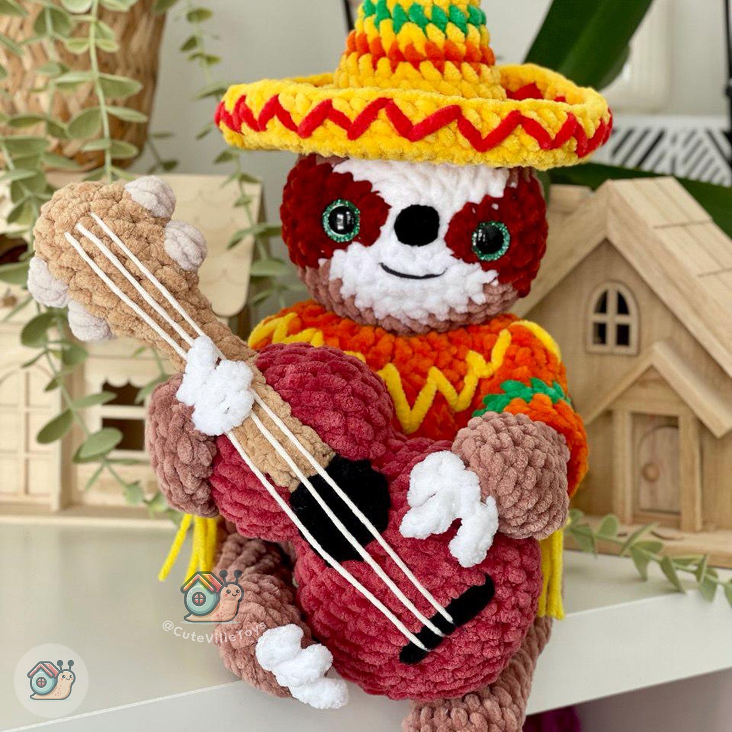 Happy Sloth Crochet Pattern