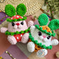 Bunny Outfit Friends Crochet Pattern