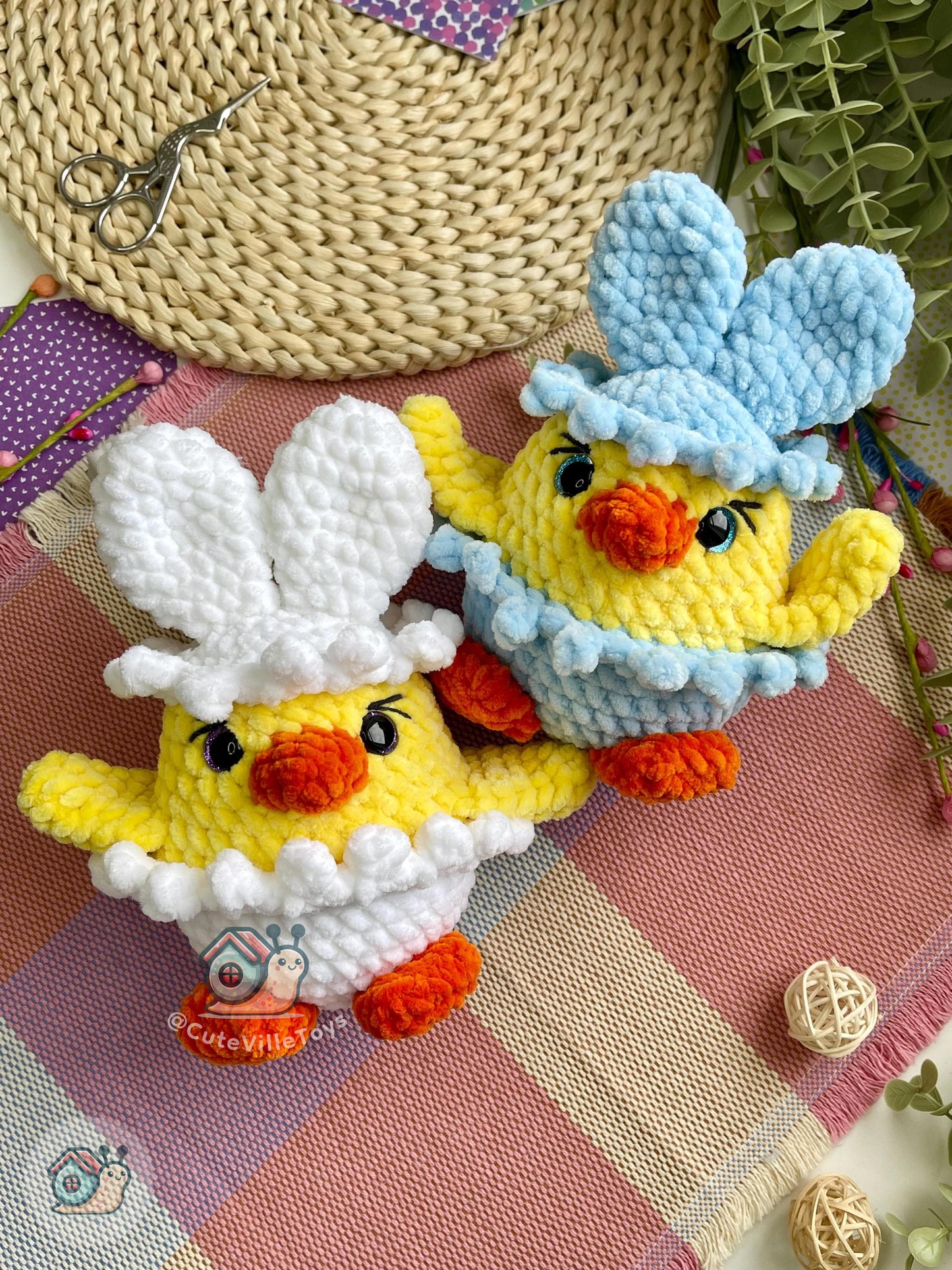 Bunny Outfit Friends Crochet Pattern