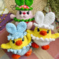 Bunny Outfit Friends Crochet Pattern