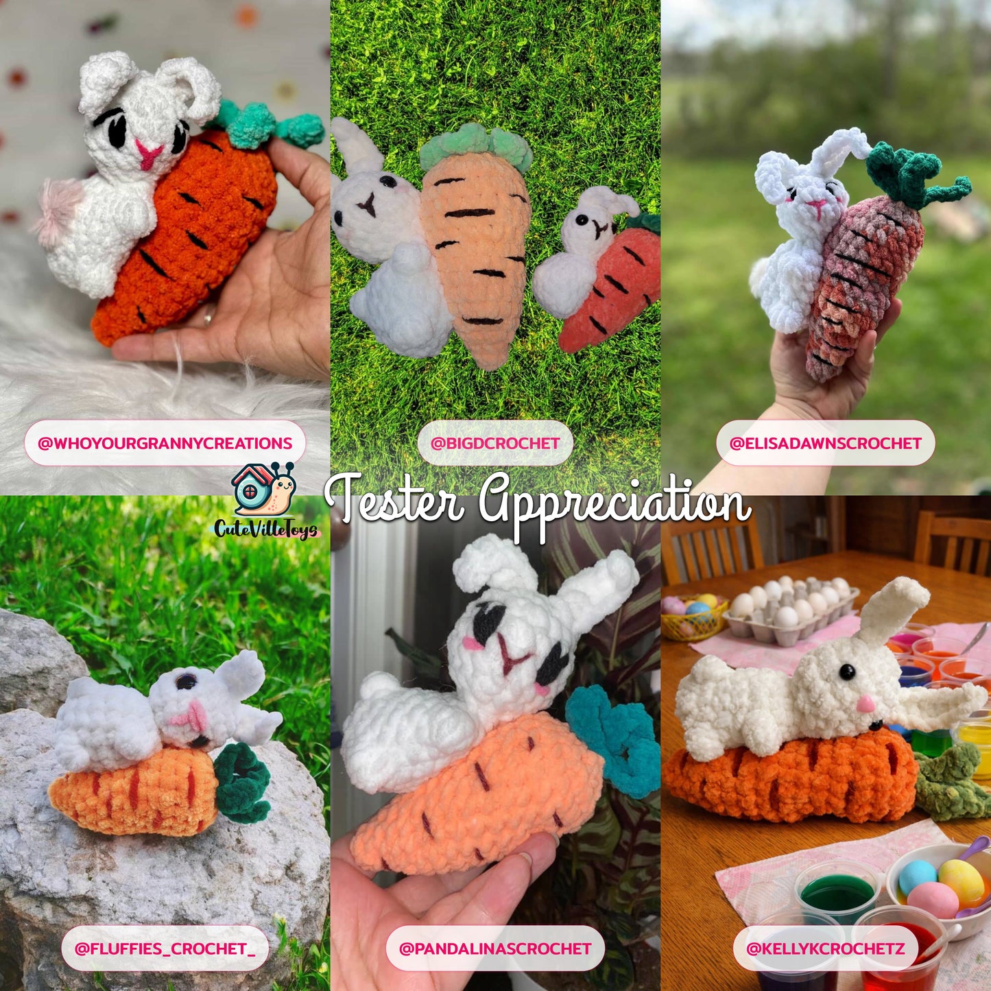 Tiny Bunny Crochet Pattern