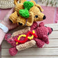 Tiny Puppy & Hot Dog Pup Crochet Pattern