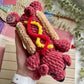 Tiny Puppy & Hot Dog Pup Crochet Pattern