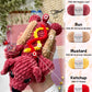 Tiny Puppy & Hot Dog Pup Crochet Pattern