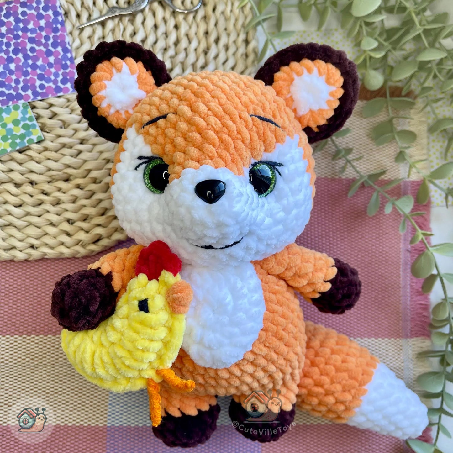 Fox crochet pattern