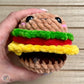 Burger Crochet Pattern
