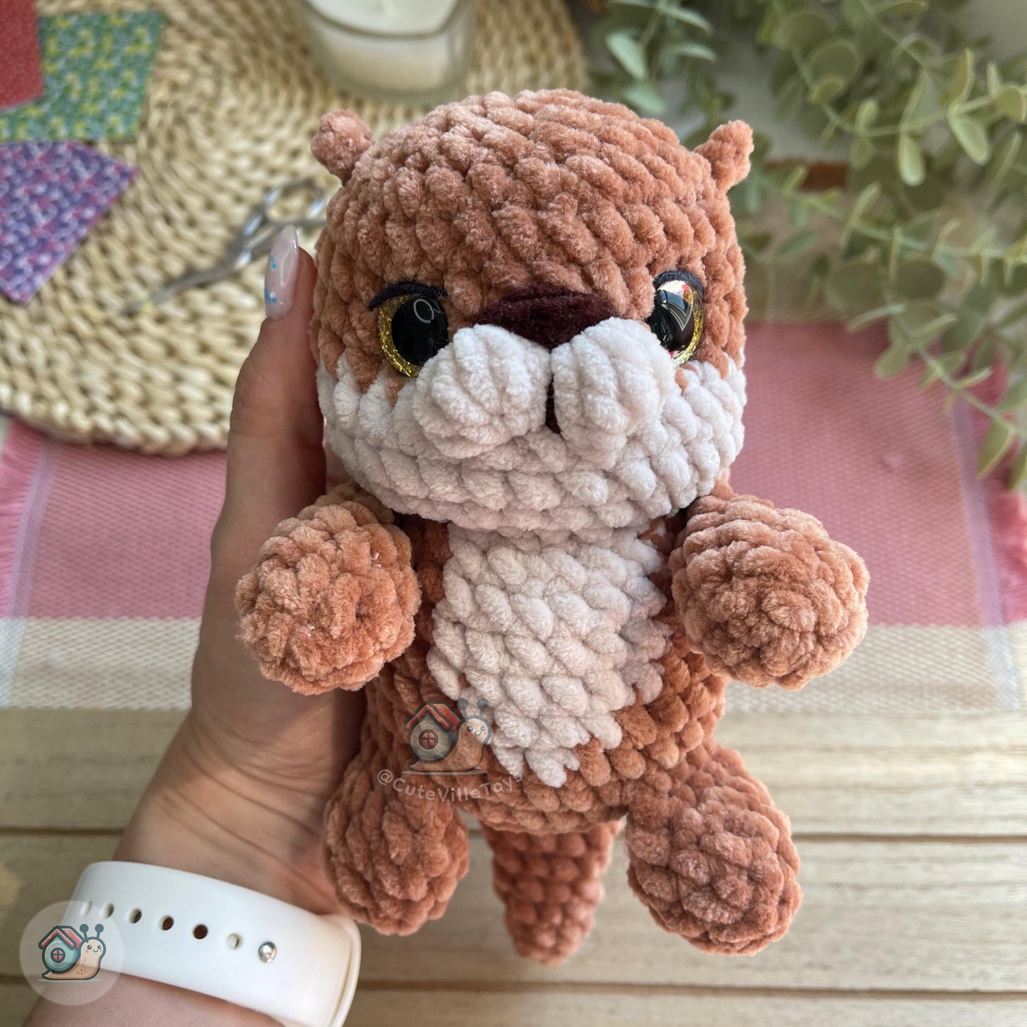 Audrey the Otter Crochet Pattern