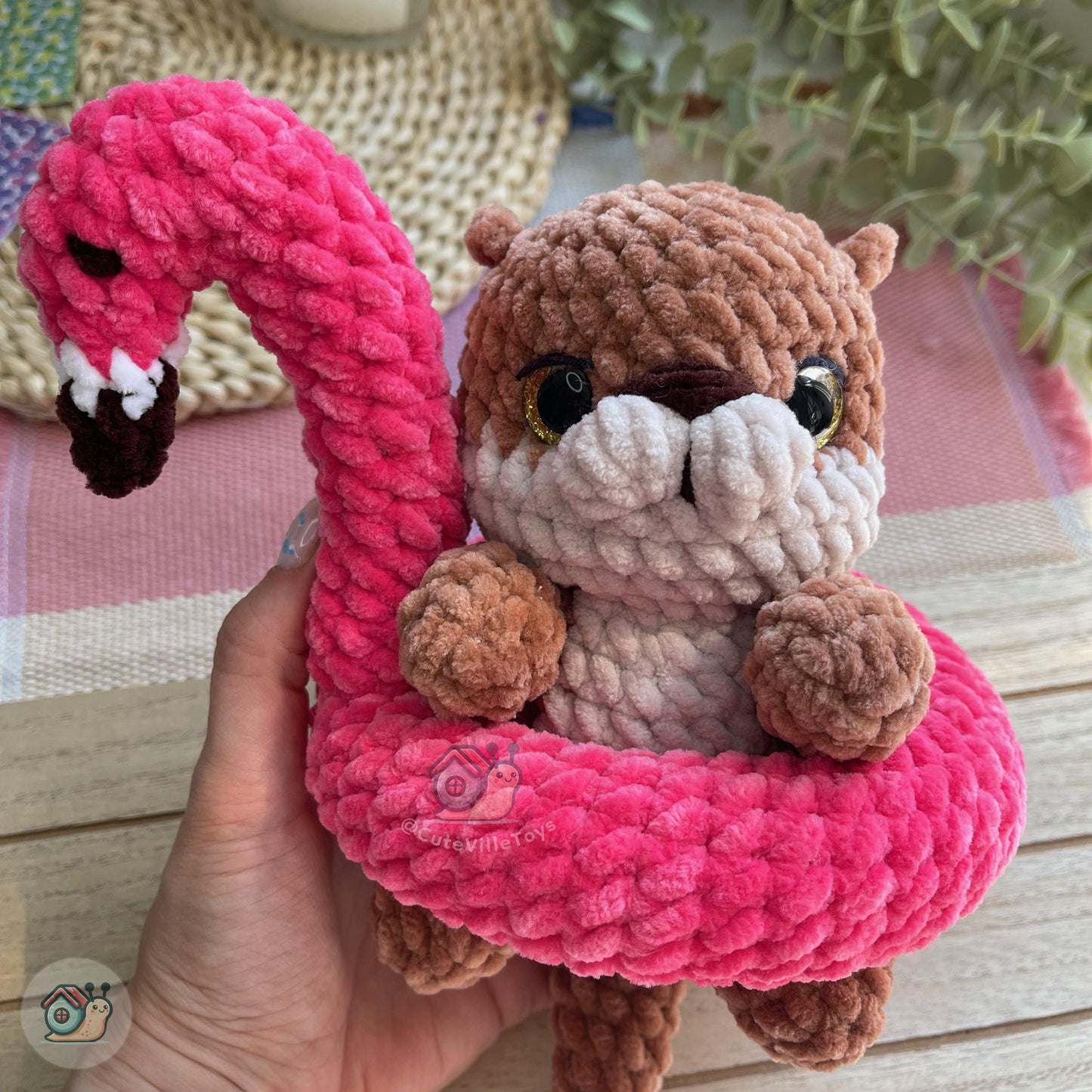 Audrey the Otter Crochet Pattern