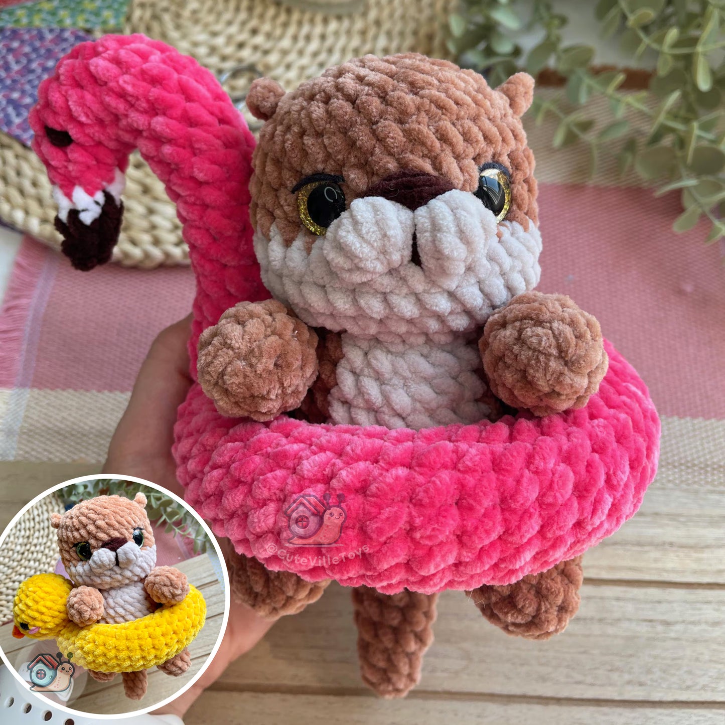 Audrey the Otter Crochet Pattern